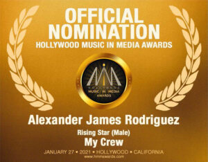 HMMA Rising Star Award Alexander James Rodriguez